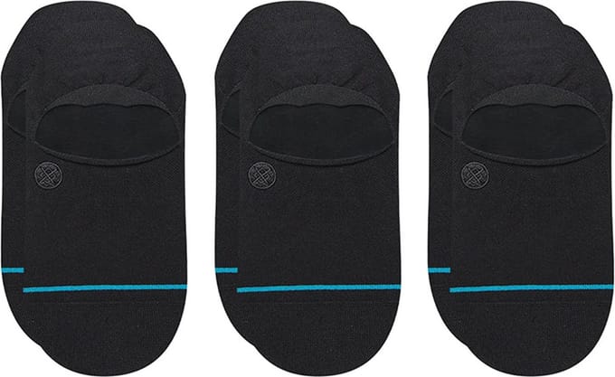 Stance unisex casual 3P footies icon zwart
