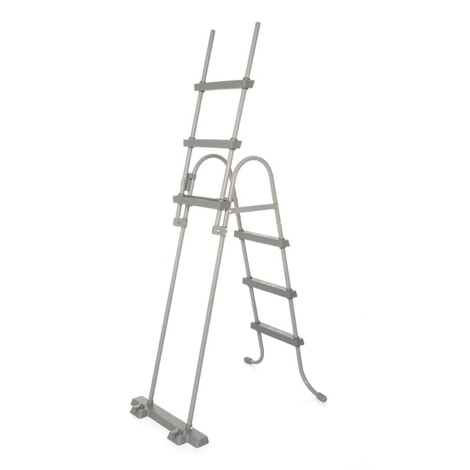 LuxeLivin' - Zwembadladder Flowclear met 4 treden 107 cm
