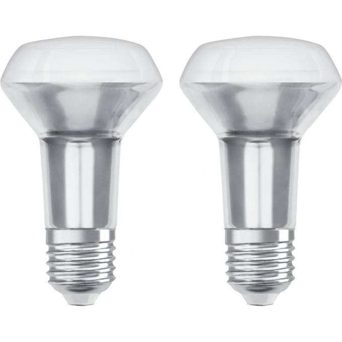 Osram LED STAR reflectorlamp R63 3,7W E27 36° warm wit 2 stuks