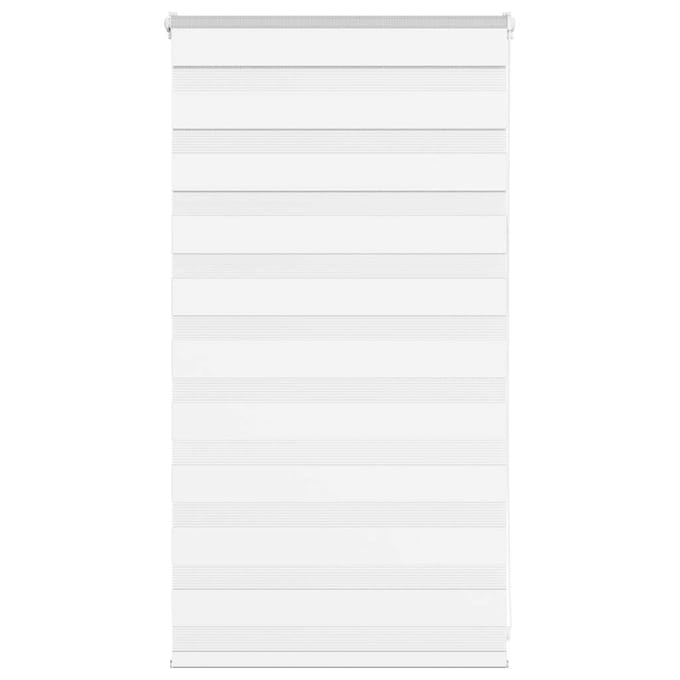 vidaXL - Zebra - Blind - 85x100 - cm - stofbreedte - 80,9 - cm - polyester - wit