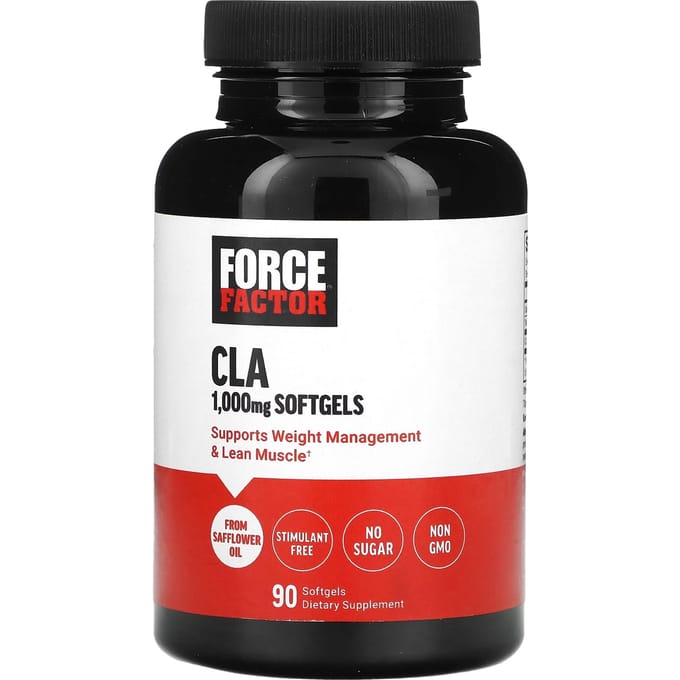 Force Factor, CLA, 1000 mg, 90 softgels