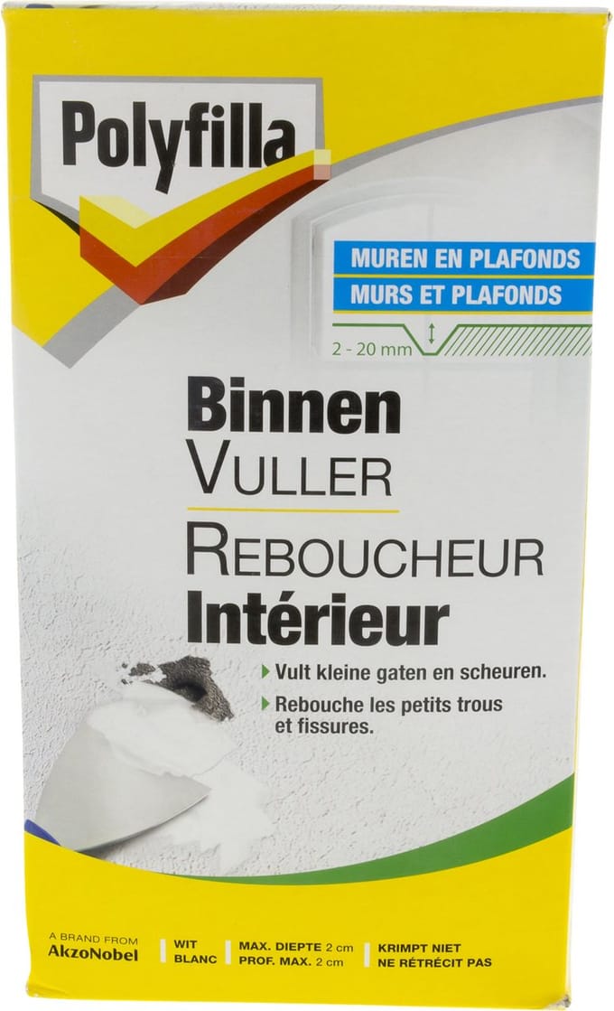 Polyfilla Binnenvuller (Poeder) 2 Kg