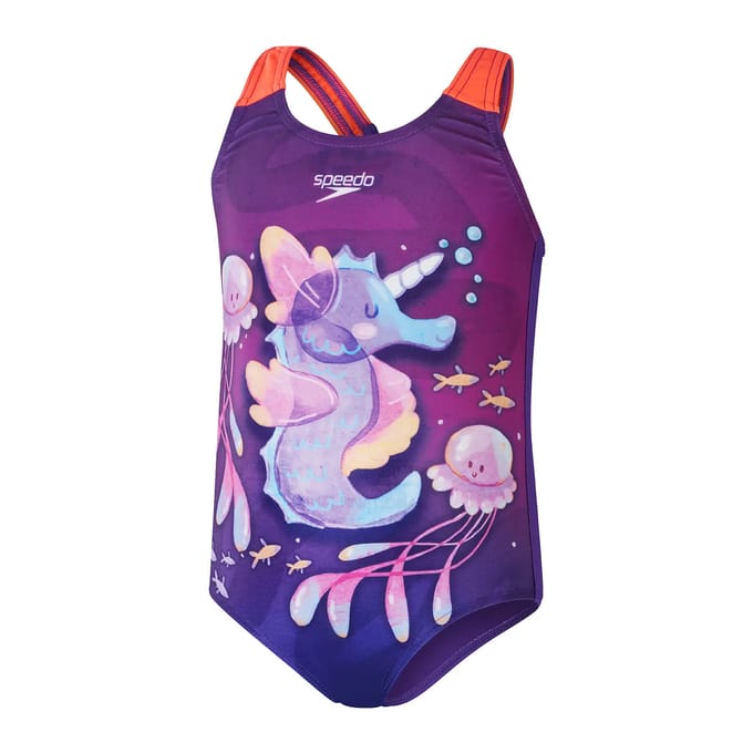 Speedo eco dig print swimsuit in de kleur diverse kleuren.