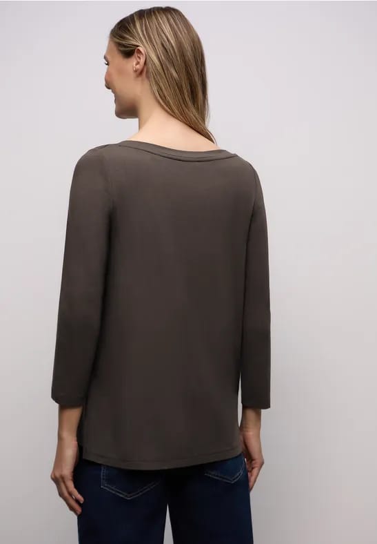 Shirt in lange stijl