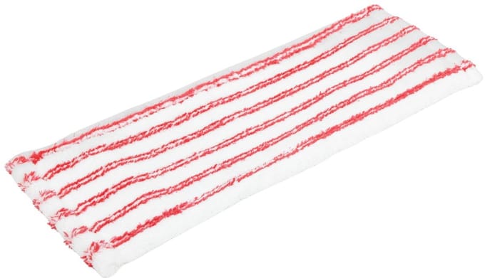 D&L Microvezel Vloermop Premium Sani - 40cm - Rood Geborsteld
