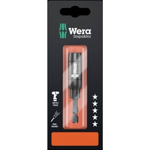 Wera 897/4 Imp R Snelwisselbithouder 75 mm 1/4 (6,3 mm)