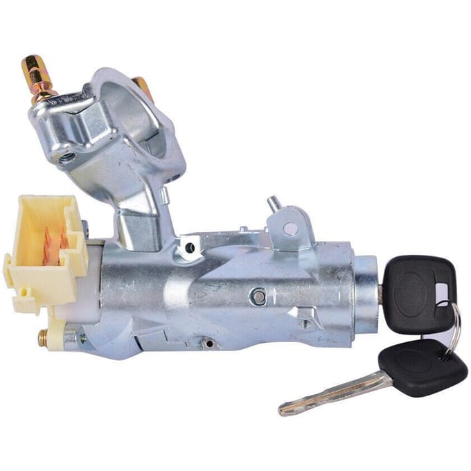 Ensemble de commutateur d'allumage avec 2 clés et support pour Corolla RAV4 98-02 45020-12-11 gray