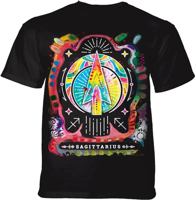 T-shirt Russo Sagittarius Black KIDS S