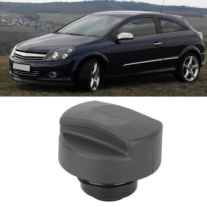Bouchon de Réservoir d'Essence Modification de Voiture Accessoire de Remplacement Convient pour Vauxhall ASTRA 90501145 gray