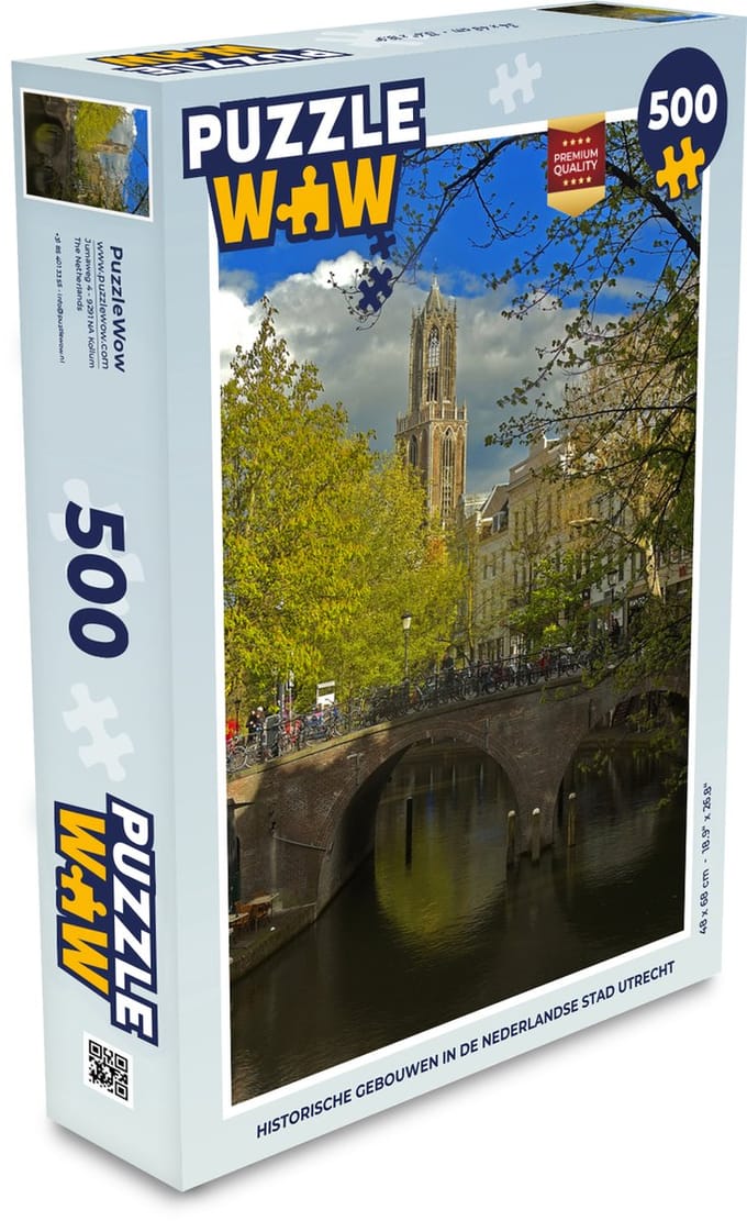 Puzzel Oud - Planten - Utrecht - Legpuzzel - Puzzel 500 stukjes