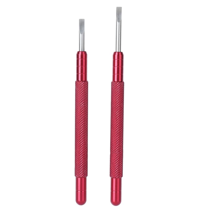 2 stuks Horlogewijzers Verwijderaars Professionele Hefboomtype Trekker Horlogewijzer Verwijderaar Gereedschap brown