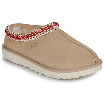 UGG® Tasman II for Women in Sand/Dark Cherry, Size 6, Suede/Polyester
