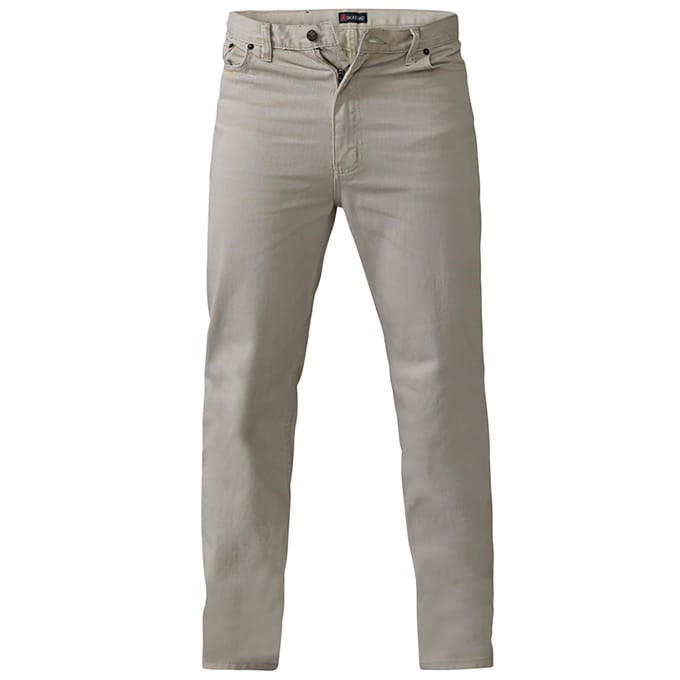 Duke Heren D555 Rockford Comfort Kingsize Jeans 46R grijs