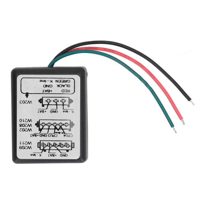 voor MB ESL Emulator Hoge Gevoeligheid Auto Sleutel Programmeur Simulator Vervanging voor Benz W202 W203 black