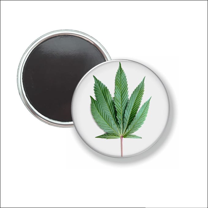 Button Met Magneet - Weed - NIET VOOR KLEDING