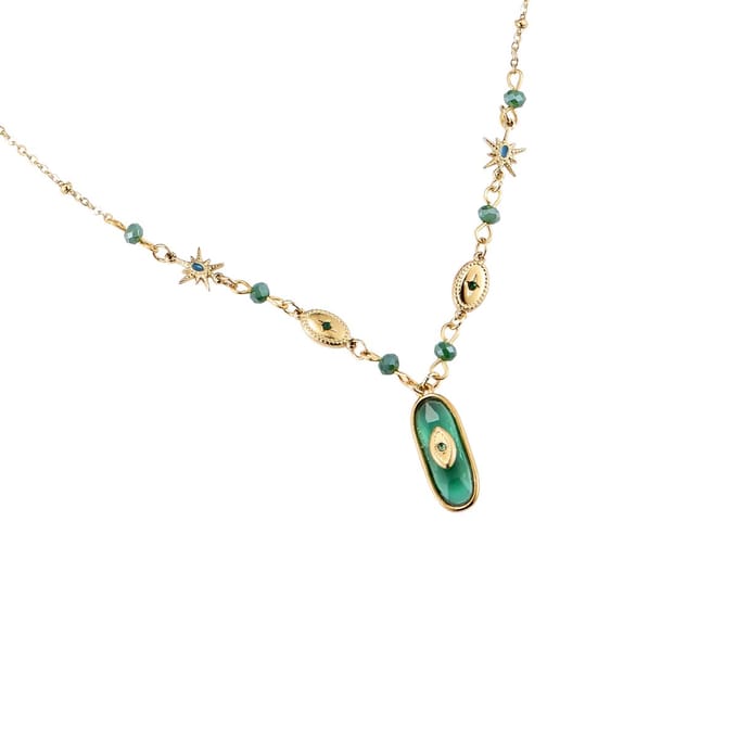 Bijoutheek Collier Mystical Astrology Goud