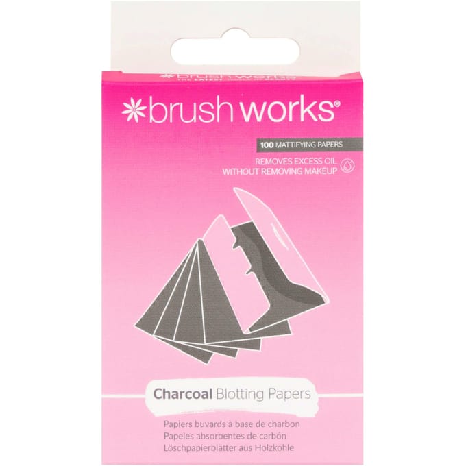 brushworks Charcoal Blotting Papers 100 st