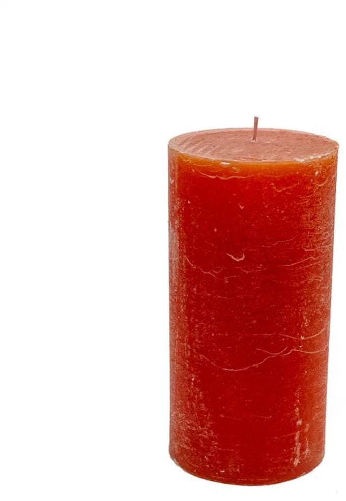 Stompkaars - stompkaars | orange | ø10x20 cm - oranje - ø10x20x