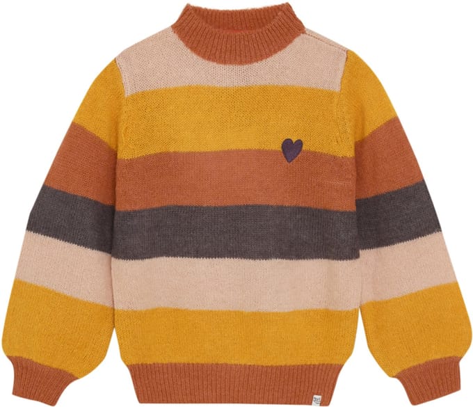 Noppies Trui Porter - Stripe Pattern Off White - Maat 92