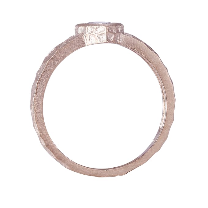 Orphelia 'Nora' Dames 925 Sterling Zilveren Ring - Roze ZR-7435