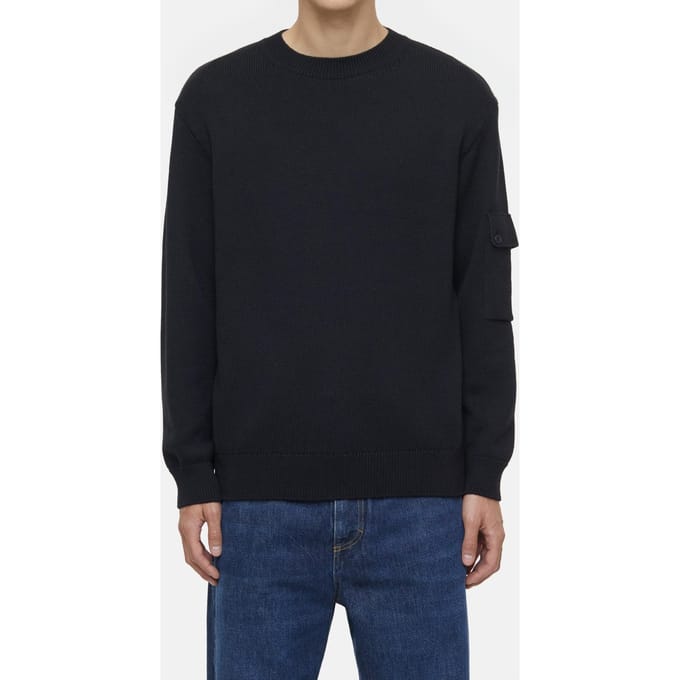 Closed Crewneck Jumper Knits Black Taglia: S | Maglioni a maglia Outlet | Uomo | Nero
