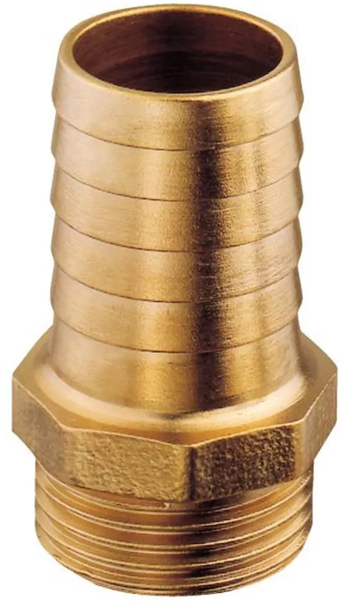 Plastimo Rechte Slangconnector Goud 1 1/2´´