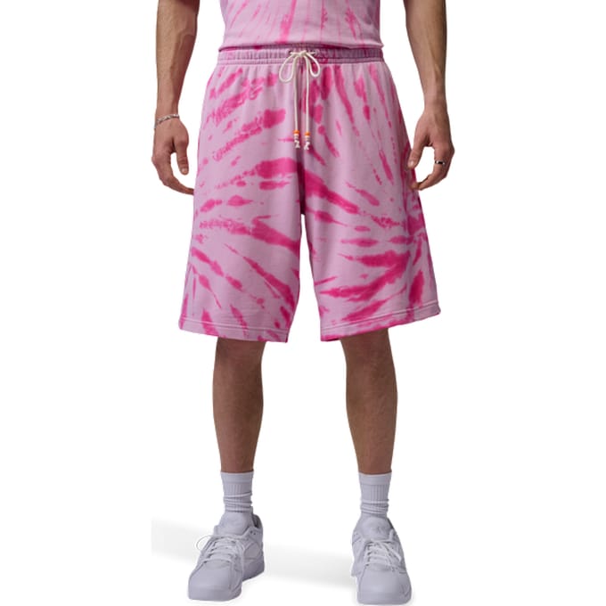 Jordan Brooklyn Korte Broeken Heren - Roze - Maat M - Katoen Fleece