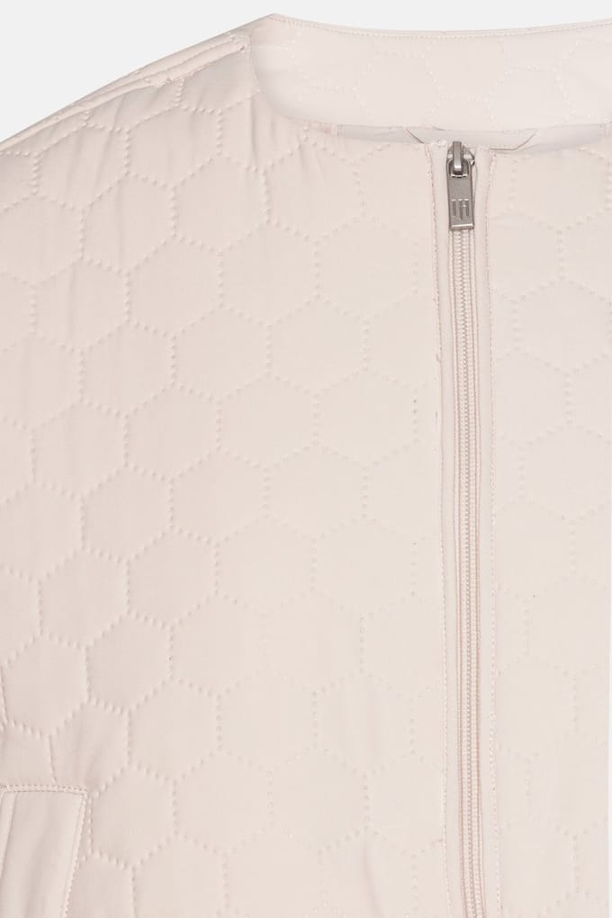 Korte Gewatteerde Jas HONEYCOMBE01