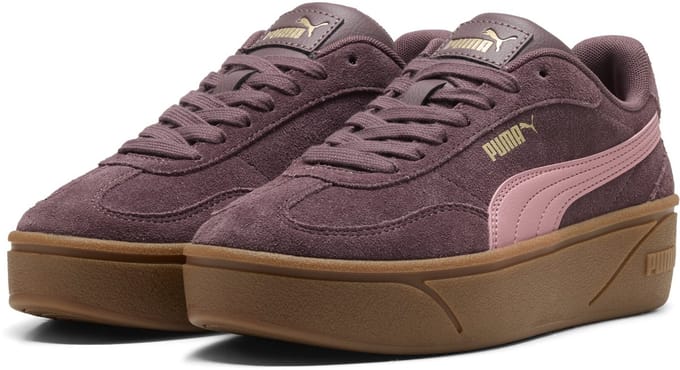 Puma Puma Era II Platform Sneakers bordeaux Suède