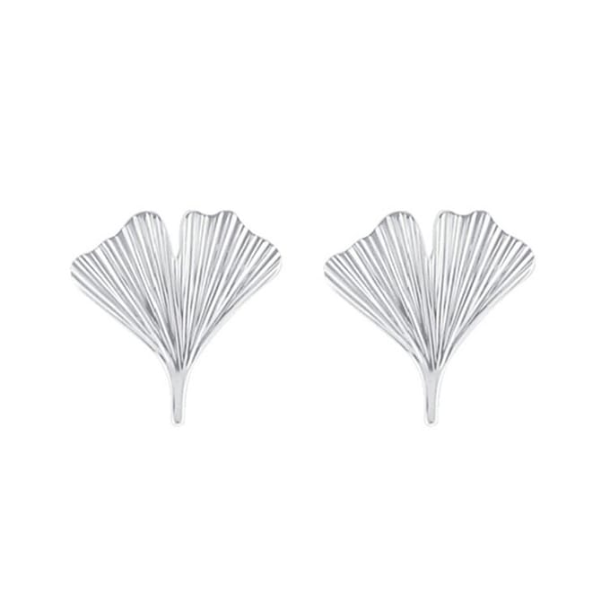 Hanger zilver 925/- ginkgoblad