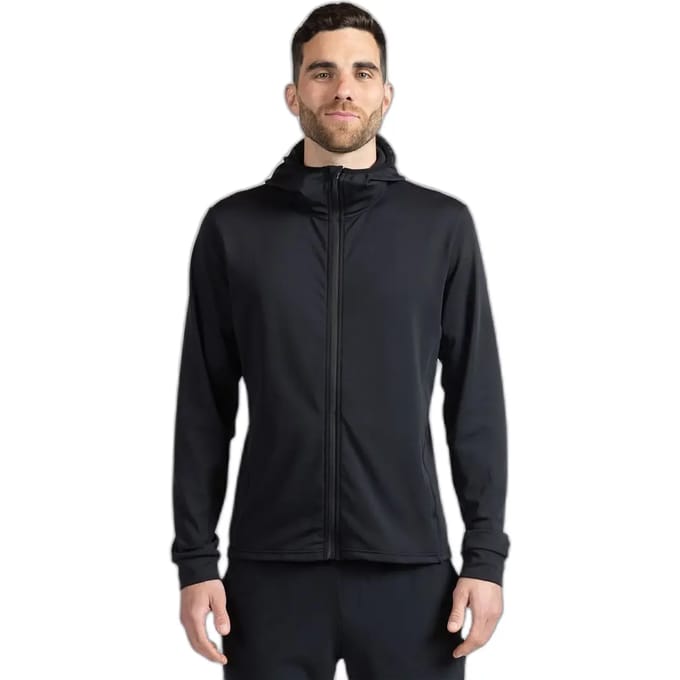 Rossignol Mid Layer Thin Sweatshirt Met Rits Zwart L Man