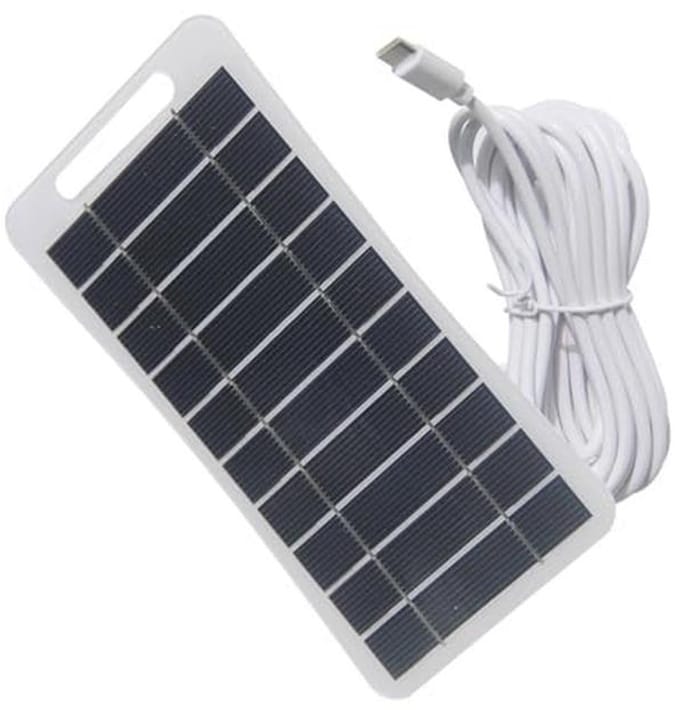 Verstelbare Zonneenergie Oplader voor Deurbellen - Efficiënte Batterij Oplader