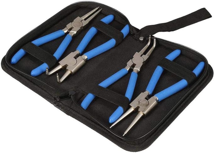 4-delige klikringtang set - multifunctioneel gereedschap voor montage en demontage