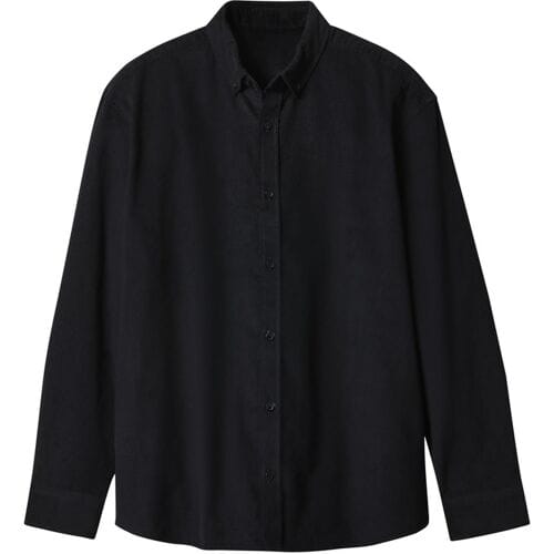 ESMARA MEN Heren overhemd (Marineblauw, M)