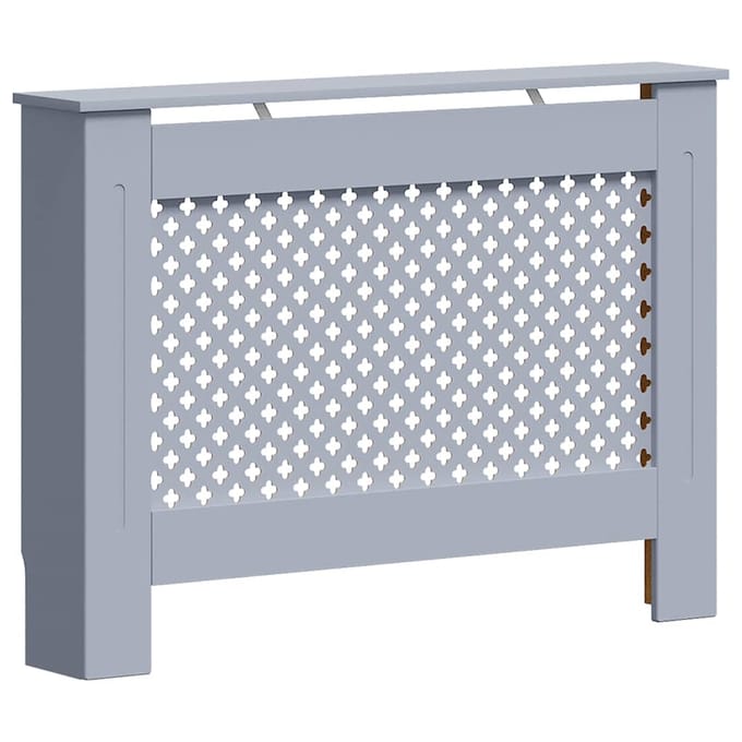 vidaXL Radiatorombouw 112x19x81,5 cm MDF antraciet