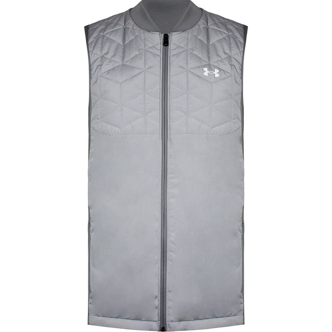Under Armour Reactor Hybrid Heren Lichtgrijs Golf Gilet