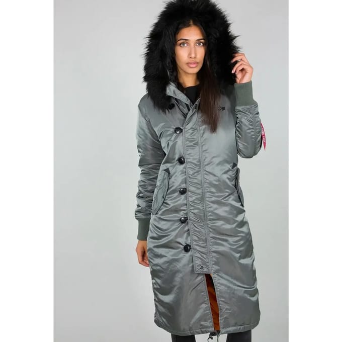 Damesparka Alpha Industries Fishtail