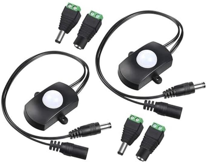 Mini PIR Bewegingsmelderschakelaar voor LED Stripverlichting 5-24V 2A