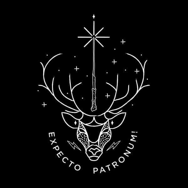 Harry Potter Expecto Patronum trui - Zwart - S