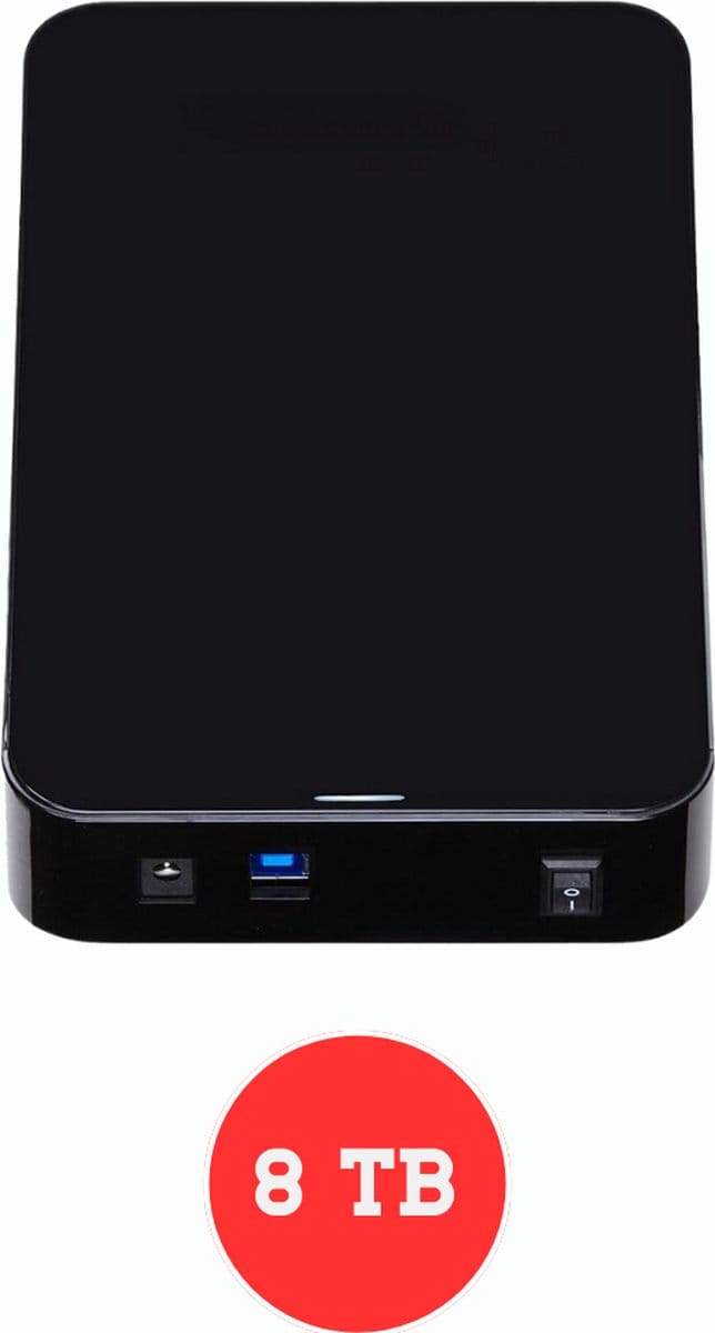 Harde Schijf Extern PS5 [ 8TB ] - Externe Harde Schijf Met LED Display Geschikt Voor PS5/PS4/PC - PS5 Opslag Met USB 3.0
