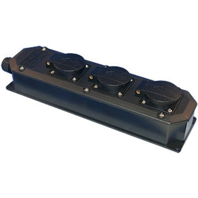 Hateha 3-Weg Stroomverdeeldoos 16A IP44 - 12.112.002