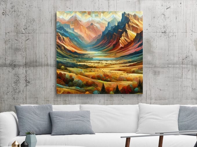 Kunstprint | Wanddecoratie | Dibond | 60 × 60 cm