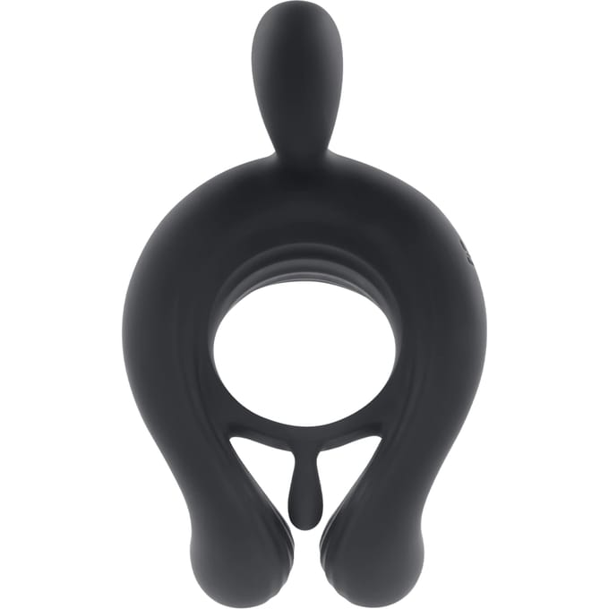 Playboy Pleasure - Triple Play Cockring Black