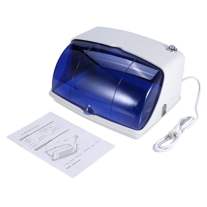 Professionele Salon UV Desinfectie Sterilisator Temperatuur Desinfectie Kast Box blue