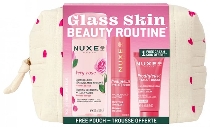 Nuxe Glass Skin Beauty Routine kit