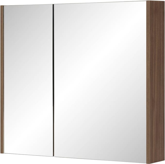Saqu spiegelkast 80x14x70cm noten urban