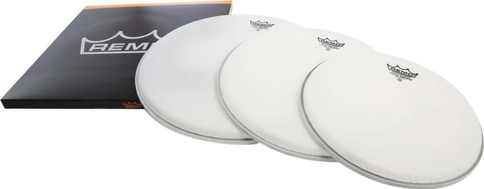 Remo velSet Emperor, coated, Rock: 10",12",16" - Drumvellen set