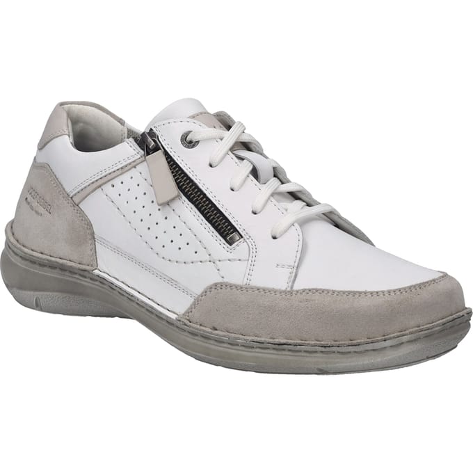JOSEF SEIBEL Heren Lage schoen New Anvers 11 in wit