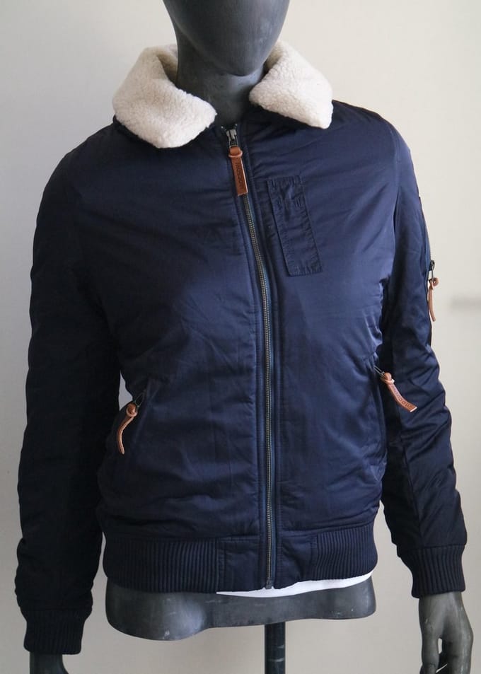 Moscow Padded Bomber jack night blue XS