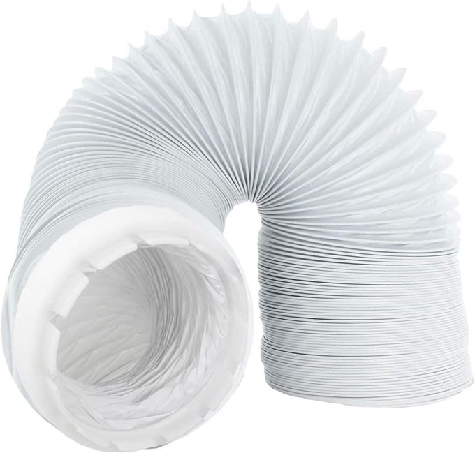 Universele Afvoerslang voor Droger - 4 Meter Flexibele Ventilatieslang met Adapter